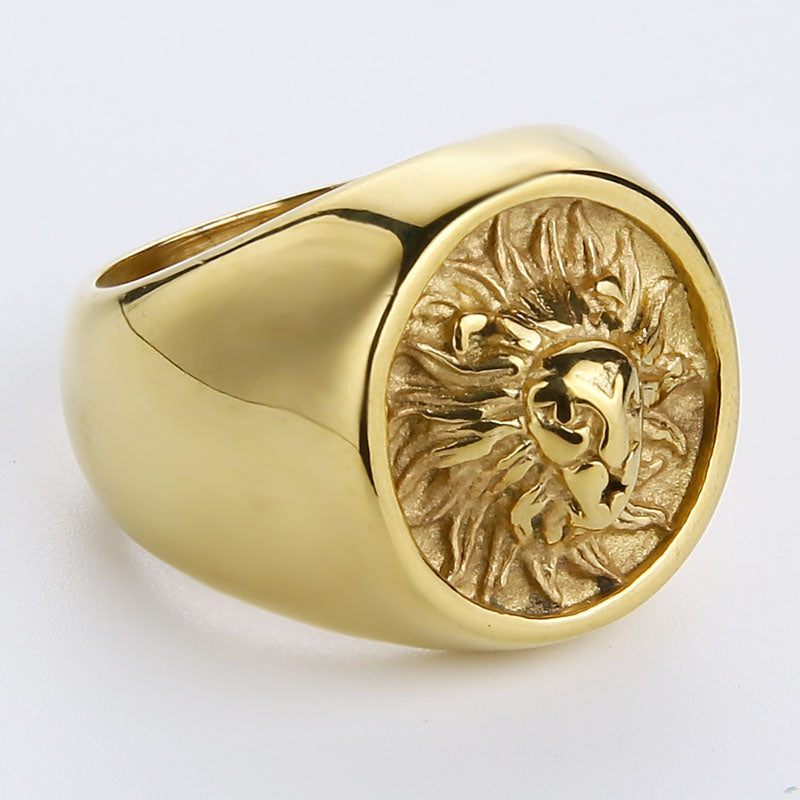 Lion outlet golden ring