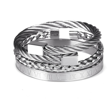Silver Twist Set [3 Variants] - Tasseti