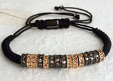 Golden Macrame Bracelet - Tasseti
