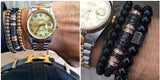 Golden Macrame Bracelet - Tasseti