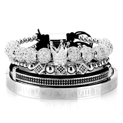 Ultimate Royal Silver Set 4pcs [4 Variants] - Tasseti
