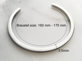Gentleman Titanium Steel Bangles  [3 Variants] - Tasseti