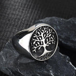 Silver Tree Of Life Ring - Tasseti