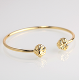 Minimalist Lion Cuff Bangle [4 Variants] - Tasseti
