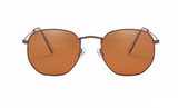 Brown Luxury Retro Hexagonal - Tasseti