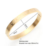 Roman Style Bangle [4 Variants] - Tasseti