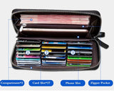 RFID Blocking - Black Leather Wallet - Tasseti