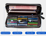 RFID Blocking - Coffee Leather Wallet - Tasseti