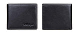 Classy Black Cobbler Leather Wallet - Tasseti