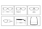 All Black Classic Polarized Round Sunglasses - Tasseti