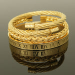 Cable Twist Bangle I [5 Variants] - Tasseti