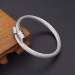 Cable Twist Bangle I [5 Variants] - Tasseti