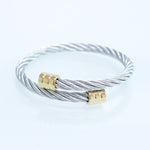 Cable Twist Bangle I [5 Variants] - Tasseti