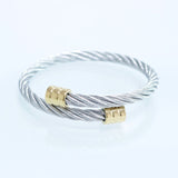 Cable Twist Bangle I [5 Variants] - Tasseti