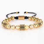 Classy Micro Pave CZ Bracelet [2 Variants] - Tasseti