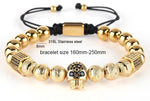 Luxury CZ Skull Bracelet [3 Variants] - Tasseti
