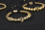 Luxury CZ Skull Bracelet [3 Variants] - Tasseti