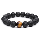 Natural Tiger Eye Stone Bracelet [4 Variants] - Tasseti