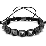 Pyramid Macrame Bracelet [4 Variants] - Tasseti