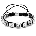 Pyramid Macrame Bracelet [4 Variants] - Tasseti
