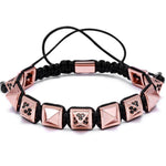 Pyramid Macrame Bracelet [4 Variants] - Tasseti