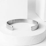Gentleman Minimalist Titanium Steel Bracelet - Tasseti