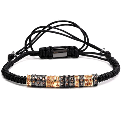 Golden Macrame Bracelet - Tasseti