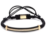 Micro Paved Macrame Bracelet [8 Variants] - Tasseti
