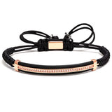 Micro Paved Macrame Bracelet [8 Variants] - Tasseti