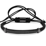 Black Crown Macramé Set - Tasseti