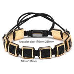 Python Skin Macrame Bracelet - Tasseti