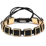 Python Skin Macrame Bracelet - Tasseti
