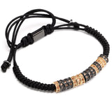 Golden Macrame Bracelet - Tasseti