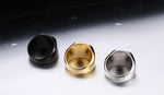 Square Gold Michael Ring - Tasseti