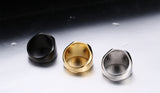Square Gold Michael Ring - Tasseti