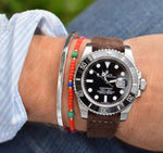 Gentleman Titanium Steel Bangles  [3 Variants] - Tasseti