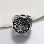 Silver Tree Of Life Ring - Tasseti
