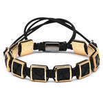 Python Skin Macrame Bracelet - Tasseti