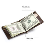 Minimalist Money Clip Wallet [2 Variants] - Tasseti