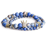 Royal Crown Blue Emperor Stone Set [3 Variants] - Tasseti