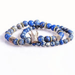 Royal Crown Blue Emperor Stone Set [3 Variants] - Tasseti
