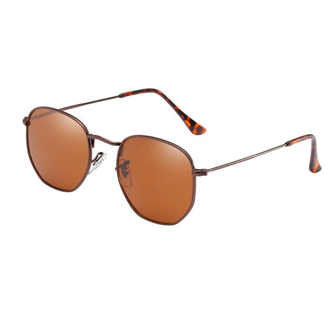 Brown Luxury Retro Hexagonal - Tasseti