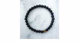 Black Hematite Beaded Bracelets - Tasseti