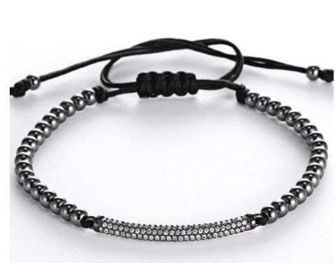 Luxury Beaded Macrame Bracelet [4 Variants] - Tasseti
