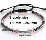 Luxury Beaded Macrame Bracelet [4 Variants] - Tasseti