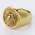 Golden Lion's Crown Ring - Tasseti