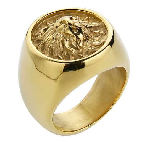 Golden Lion's Crown Ring - Tasseti