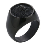 Black Lion's Crown Ring - Tasseti