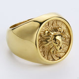 Golden Lion's Crown Ring - Tasseti