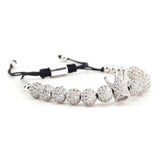 Silver Regal Macramé Set - Tasseti